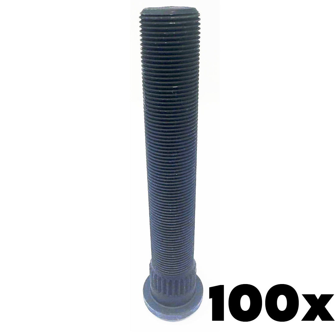 Semi Truck Wheel Studs | 22mm x 1.5 | 130mm Length | 100 Count