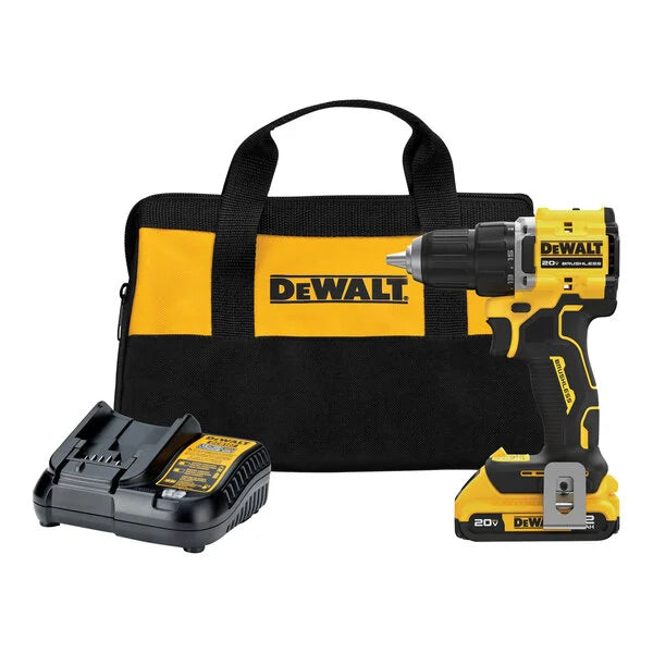 ATOMIC 20V MAX* Brushless Cordless Compact 1/2" Hammer Drill Kit Single Battery Kit