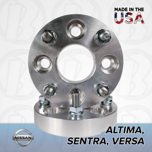 2 USA | 4 Lug 4.5” (114.3mm) To 4x4.5” Wheel Adapters / 1" Spacers