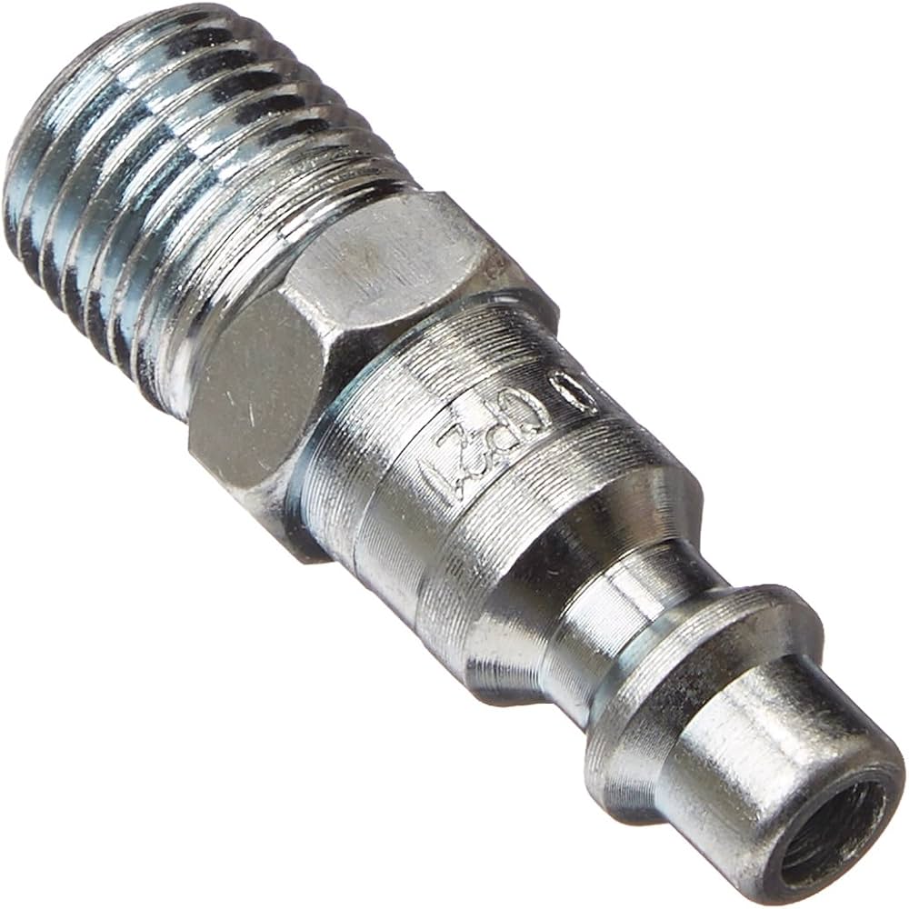 Amflo CP21 Coupler Plug, 1/4' I/M, 1/4' MNPT
