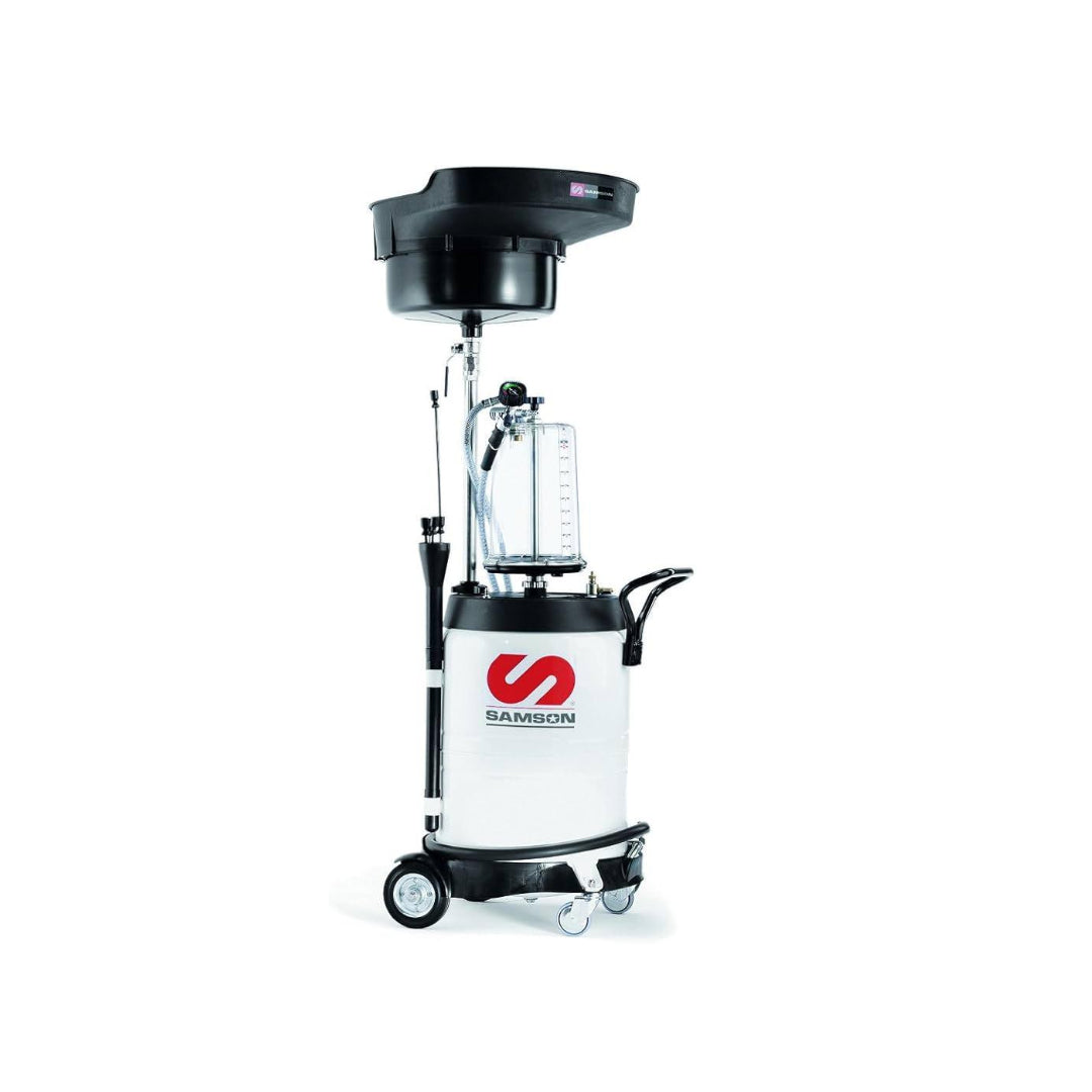 SAMSON 3720 27 Gallon Hybrid Gravity and Oil Suction Collection Unit with 10qt Chamber
