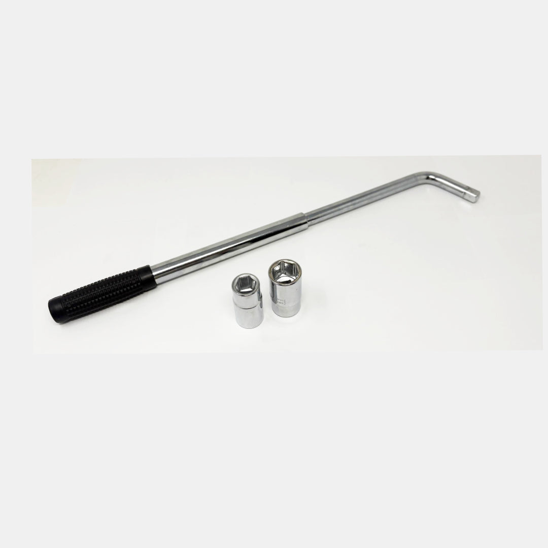 Extension Lug Wrench | 1/2" Drive | 3/4" and 13/16" Hex sockets