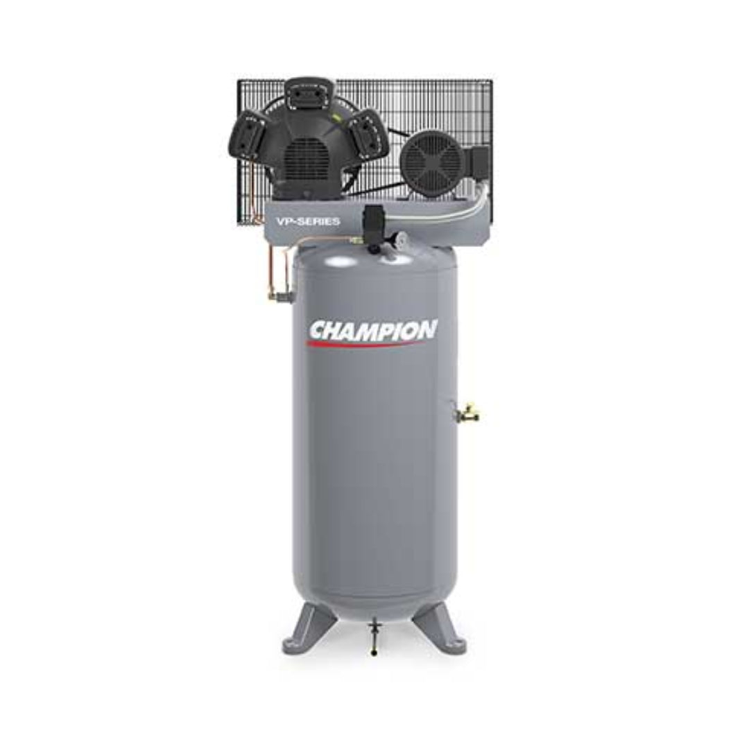 CHAMPION VP-SERIES VP5-40-6 5HP SINGLE PHASE SPLASH LUBRICATED ELECTRIC AIR COMPRESSOR