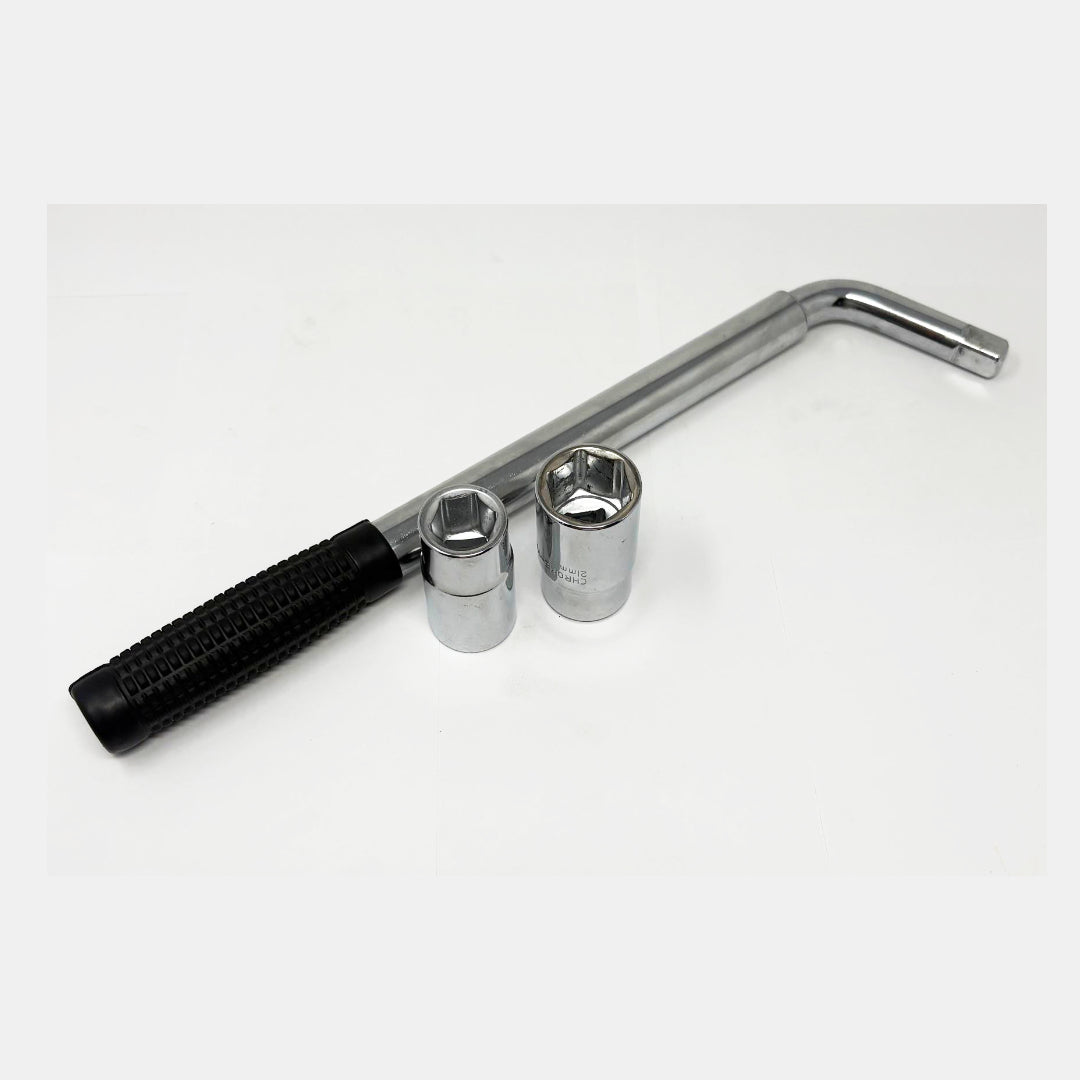 Extension Lug Wrench | 1/2" Drive | 3/4" and 13/16" Hex sockets