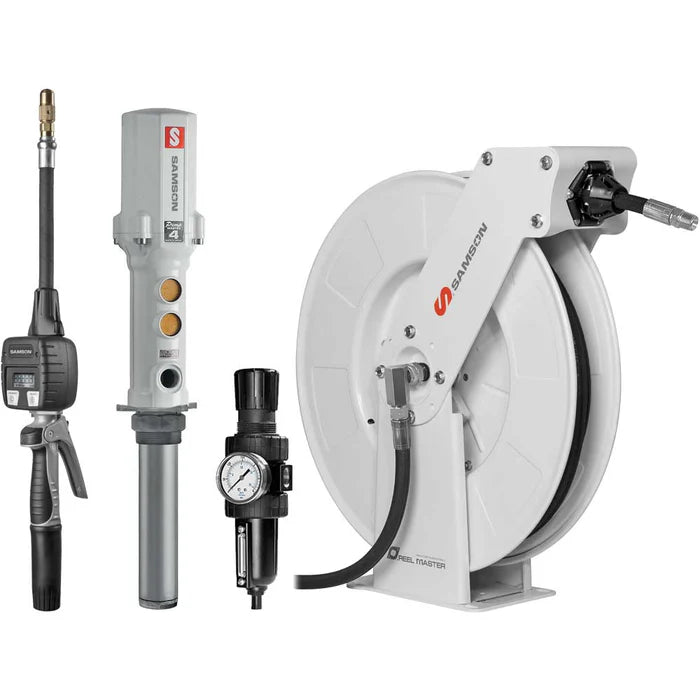 SAMSON 900-542 Package with PM4 5:1 Pump, 1/2" x 50' Hose Reel, and 365-537 Handle