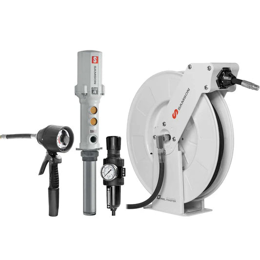 SAMSON 900-543 Package with PM4 5:1 Pump, 1/2" x 50' Hose Reel, and 365-806 Handle