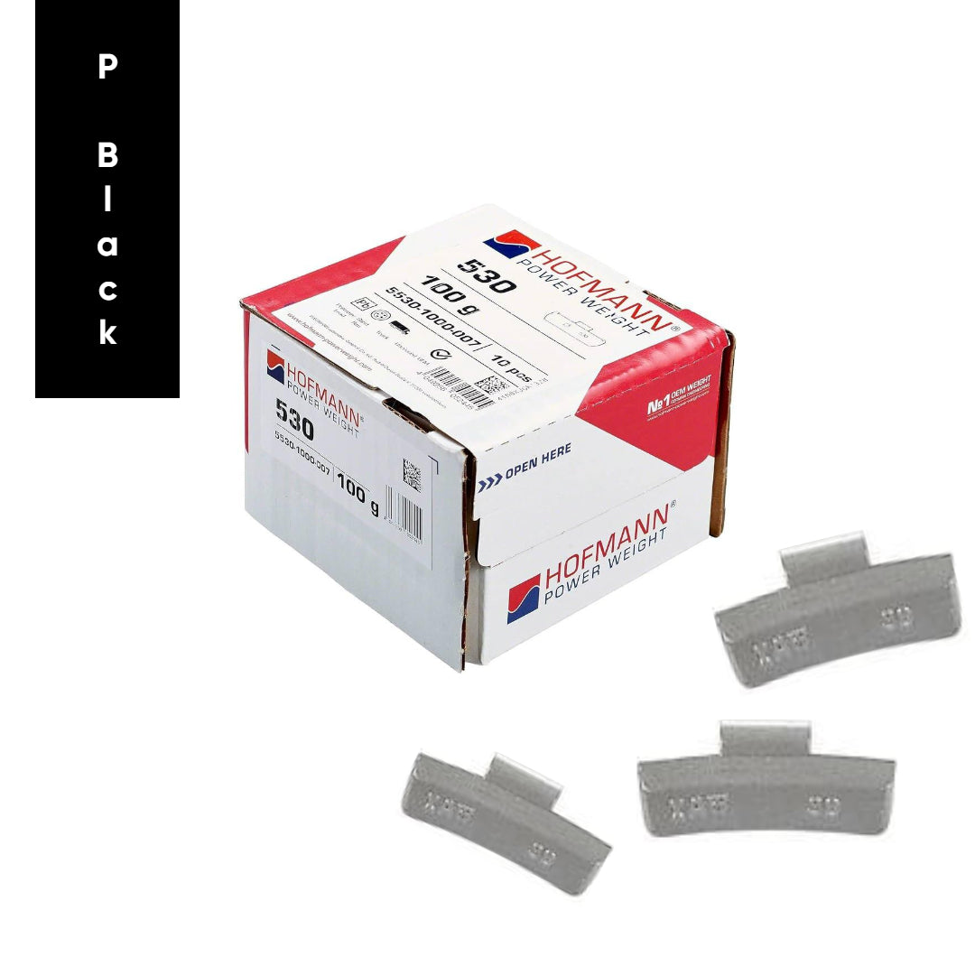 Hofmann Power Weight 0.75 Oz Hammer-On Wheel Weights [QTY 25 WEIGHTS] for STEEL Wheels