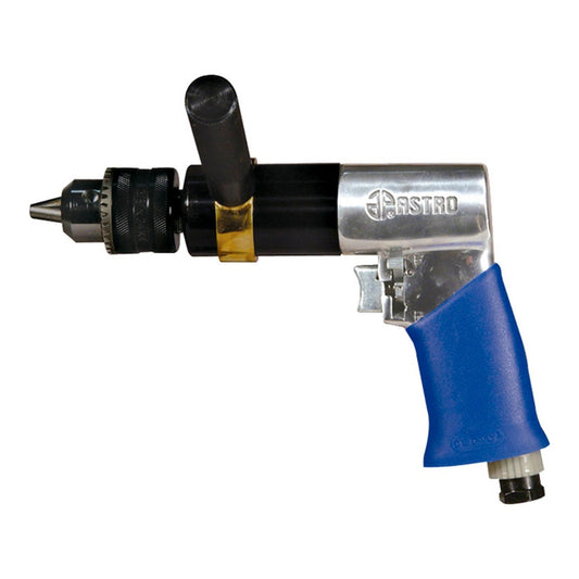 Astro-Pneumatic 527C Extra Heavy Duty Reversable 1/2" Air Drill with Side-Handle
