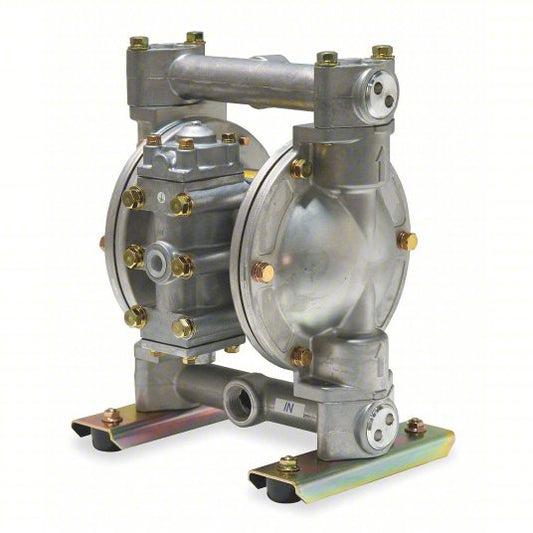 SAMSON 2835 Aluminum Diaphragm Pump 3/4 in Fluid Connection Size, NPT, Buna-N, Buna-N