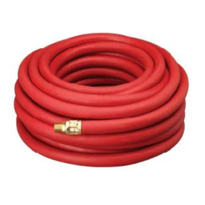1/2" 50 Foot Red Air Hose for Air or Water