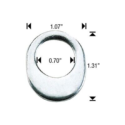 WK 778 Zinc Keystone Mag Off-Center Washer