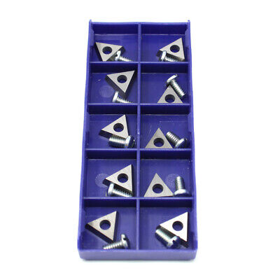 TMR CB-90488 Positive Rake Carbide Bits for FMC Brake Lathe [QTY of 10]